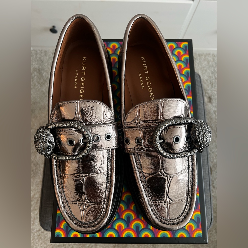 MAYFAIR CHUNKY LOAFER - KURT GEIGER LONDON size 8